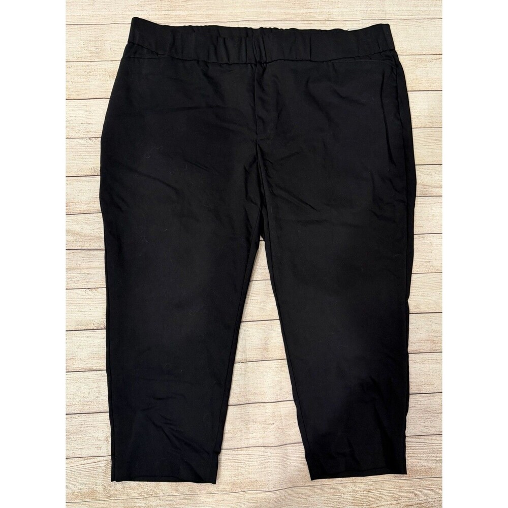 NWT Catherines black modern stretch pants in Plus Size 30W